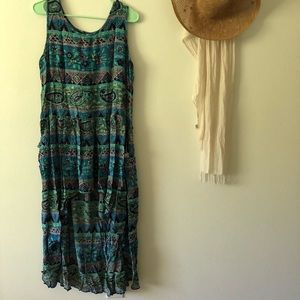 Vintage hi-low dress